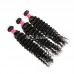 Processed Deep Wave Curly Human Hair Bundles